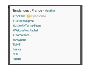 Twitter - Tendances