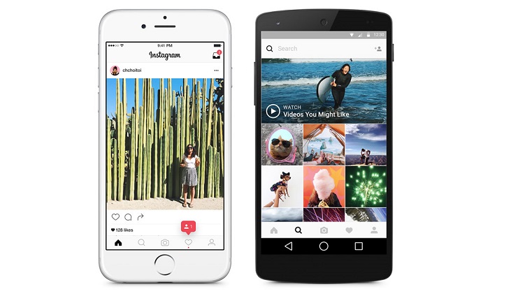 Instagram fait peau neuve- Eyes on Web